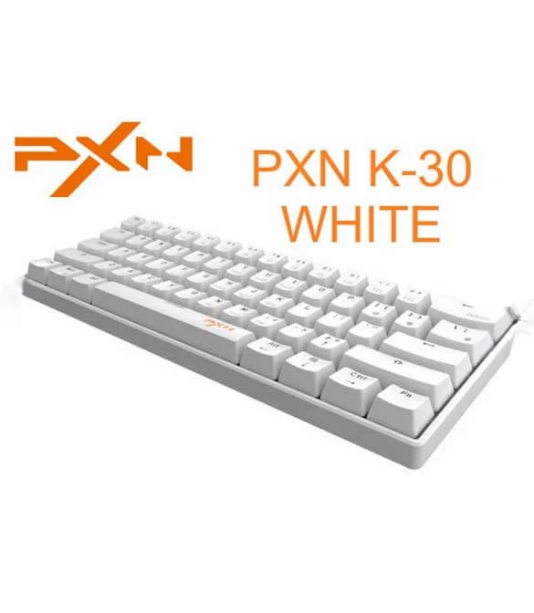 PXN K30 2020 Gaming Keyboard (White)