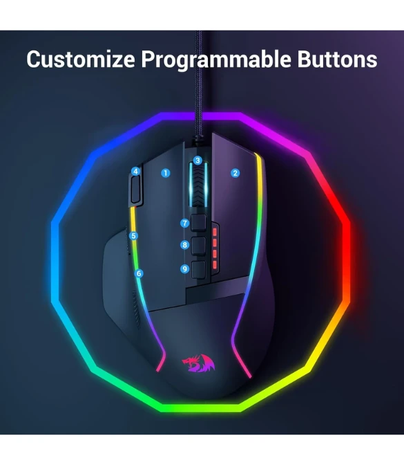 Redragon M915 Gaming Mouse, Wired Gaming Mouse