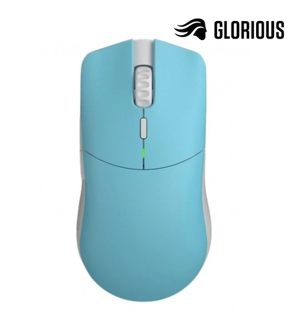 GLORIOUS MODEL O PRO WIRELESS LIGHTWEIGHT MOUSE HIGH-END BAMF SENSOR WITH 19K DPI - BLUE LYNX - FORGE