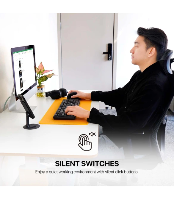FANTECH W195R  GO COMFY VERTICAL ERGONOMIC MOUSE - GRAY