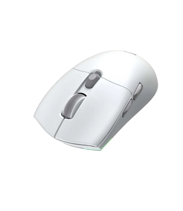 Meetion GW33 Tri-Mode 2.4G Wireless Bluetooth & Wired Gaming Ergonomic Mouse -White