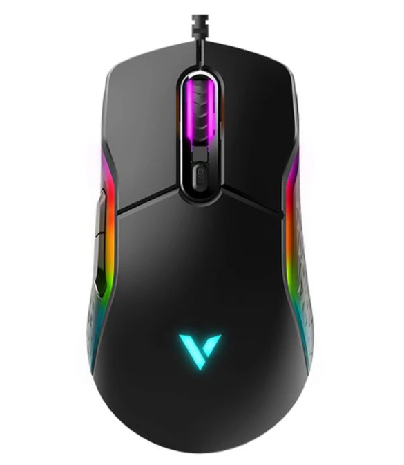 RAPOO VT200 6200DPI RGB IR Optical Wired Gaming Mouse - Black