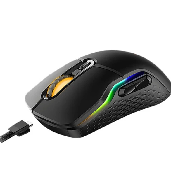 RAPOO VT200 6200DPI RGB IR Optical Wired Gaming Mouse - Black