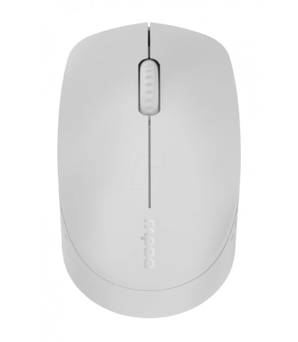 RAPOO M100G Silent Switch 1300DPI Bluetooth/ Wireless Optical Mouse - Light Grey