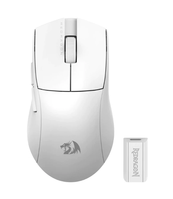 Redragon M916-PRO-4K K1NG PRO Mouse - White