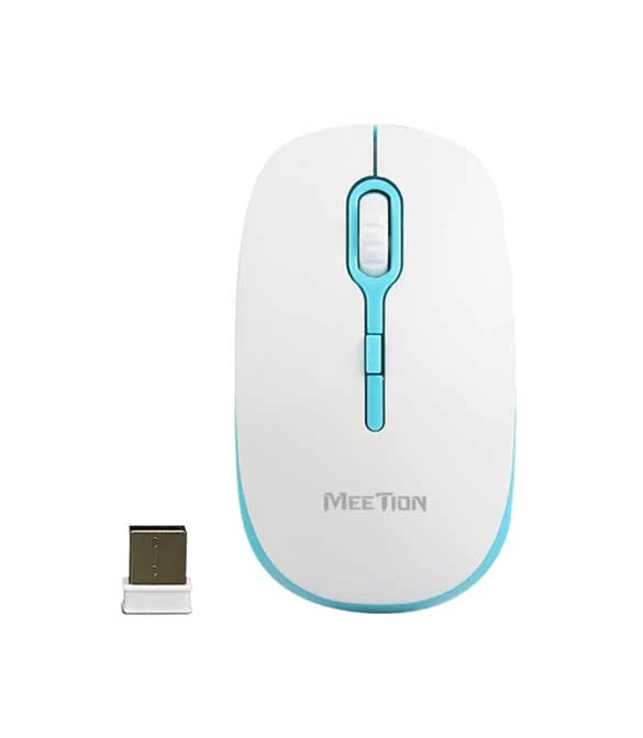 MeeTion MT-R547 2.4G USB Wireless Optical Mouse -Blue