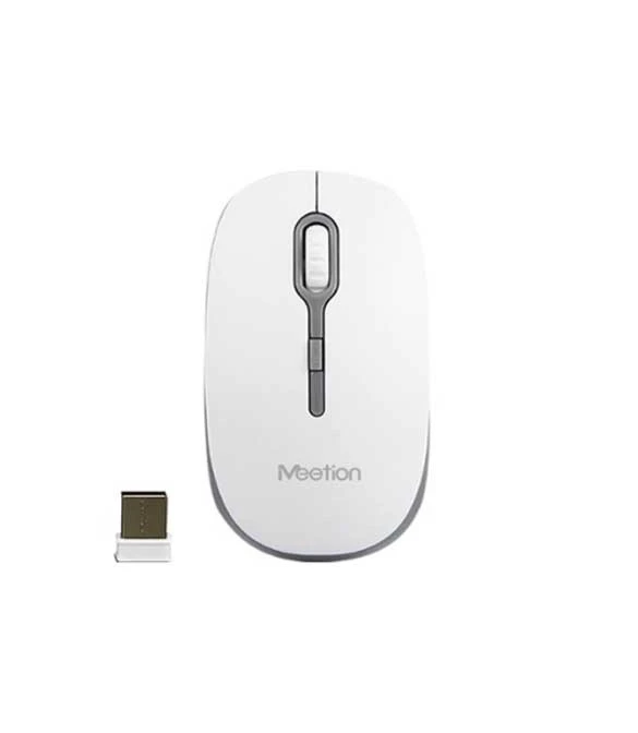 MeeTion MT-R547 2.4G USB Wireless Optical Mouse -Gray