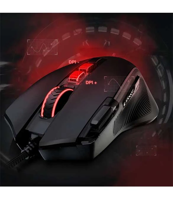 REDRAGON M612 Predator RGB optical Gaming Mouse