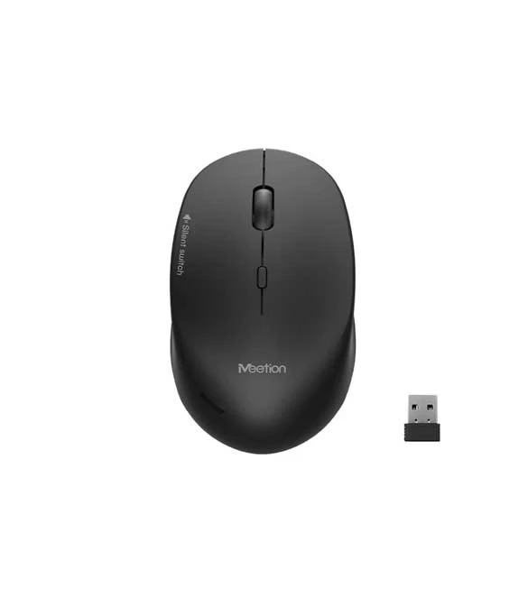MeeTion R570 Silent 2.4ghz Wireless Mouse -Black