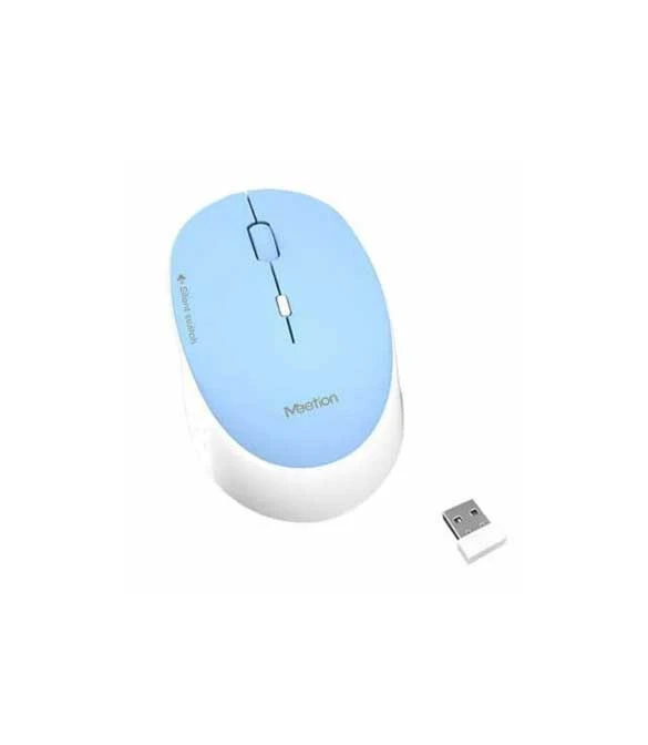 MeeTion R570 Silent 2.4ghz Wireless Mouse -Blue
