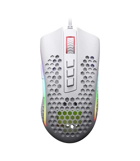 Redragon M808 Storm Honeycomb Shell - White