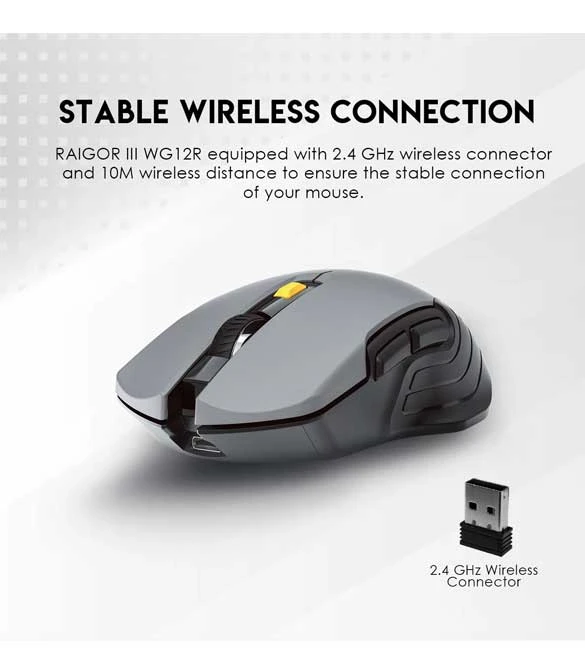 Fantech Raigor III WG12R - Black