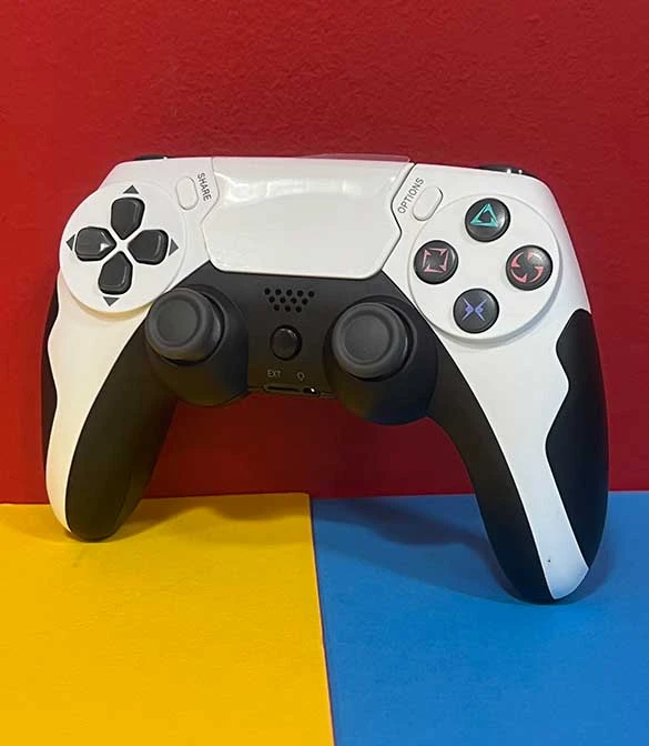 White PS5 Style Controller ( Copy A1+ )