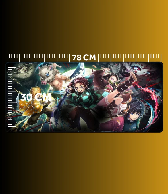 Demon Slayer Mouse Pad ( X-Large Size )