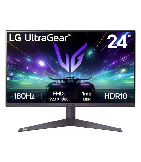 LG 24GS50F-B 24 FHD 180Hz 1ms MBR, HDR 10 Gaming Monitor