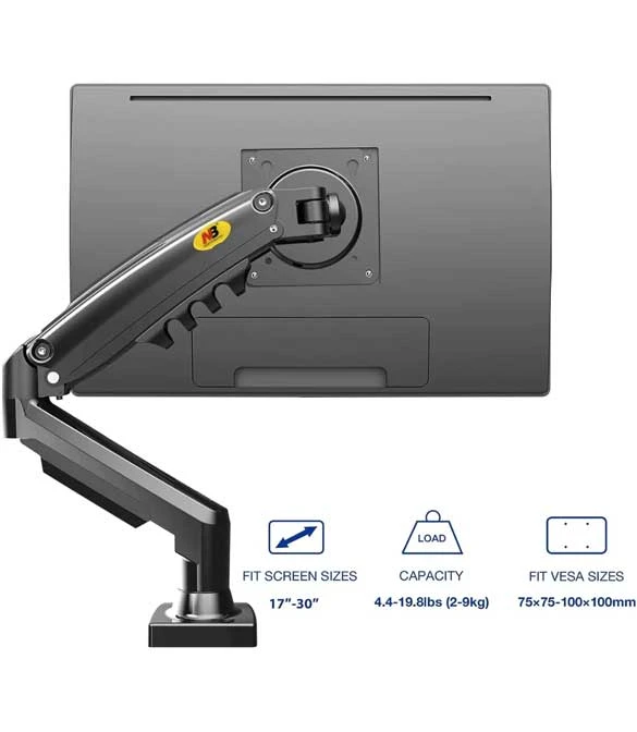 NB North Bayou F80 Monitor Stand 17-30”Monitors