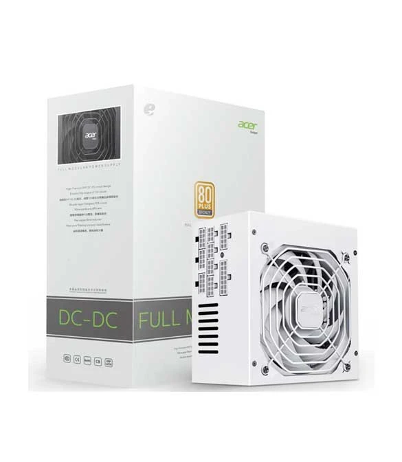 Fonte White para PC ATX 650W 80Plus Bronze Full Modular Acer AC650