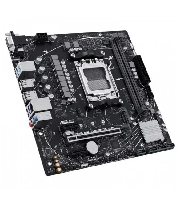 ASUS PRIME A620M-E DDR5 AMD AM5 RYZEN 7000 PCIE 4.0 M.2 SLOTS 1GB LAN