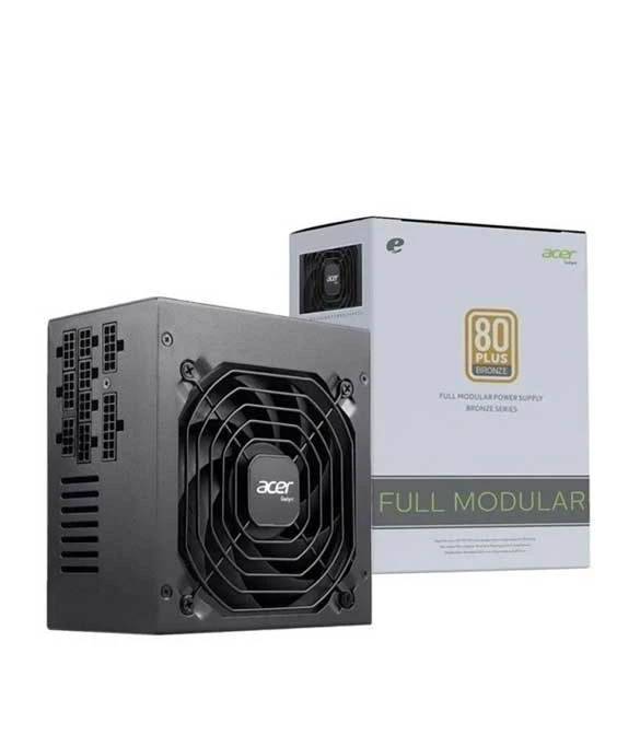 Fonte Black para PC ATX 650W 80Plus Bronze Full Modular Acer AC650