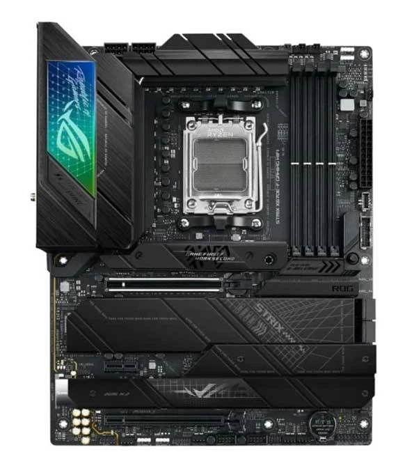ASUS ROG STRIX X670E-F GAMING WIFI 6E DDR5 AM5 RYZEN 7000 PCIE 5.0 4X M.2 SLOTS W/ HEATSINKS AI COOLING II