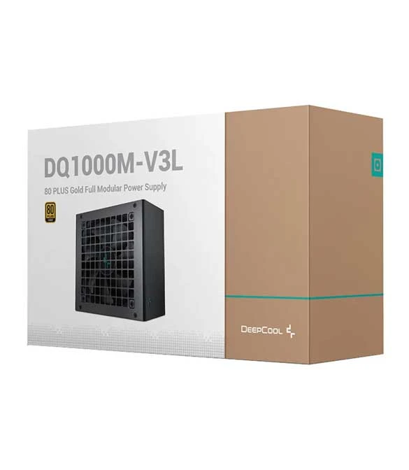 DEEPCOOL DQ1000M-V3L 1000W 80+ GOLD FULL MODULAR JAPANESE CAPACITORS POWER SUPPLY