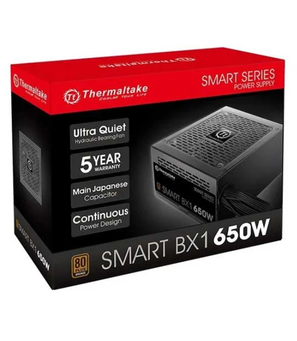 THERMALTAKE SMART BX1 650W 80 PLUS BRONZE POWER SUPPLY