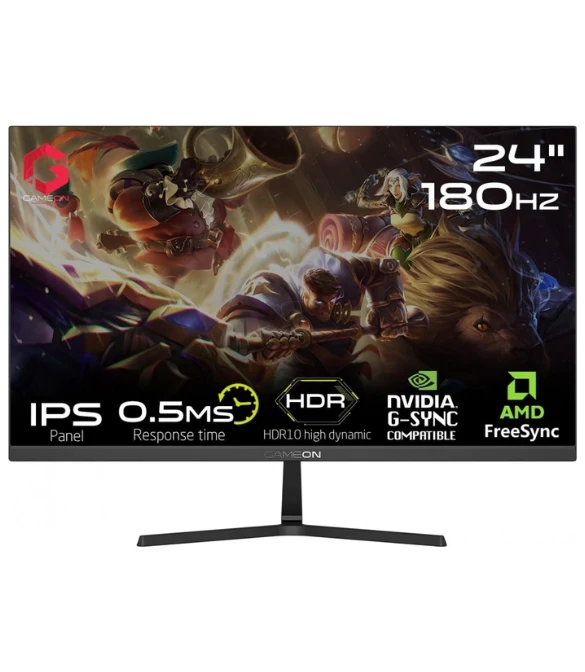 GAMEON 24 FHD 180HZ HDR Gaming Monitor - GOPS24180IPS