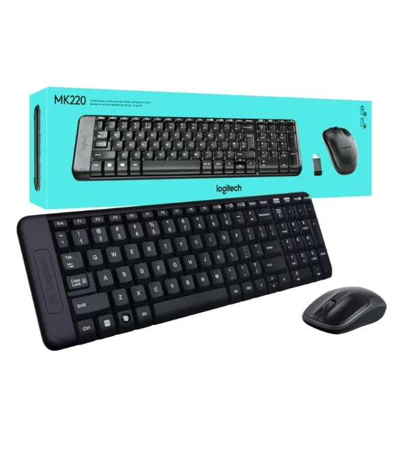 LOGITECH MK220 Wireless Keyboard and Mouse Combo