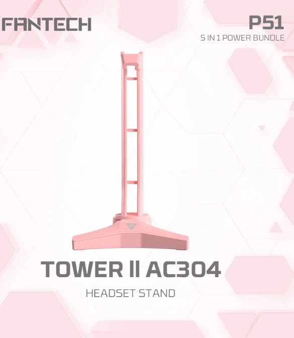 Fantech P51 All In One PC Gaming Set - Pink