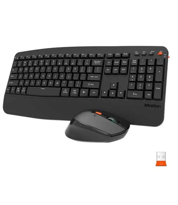 Meetion DirectorA 2.4Ghz & Bluetooth Dual Ergonomic Keyboard & Mouse Combo