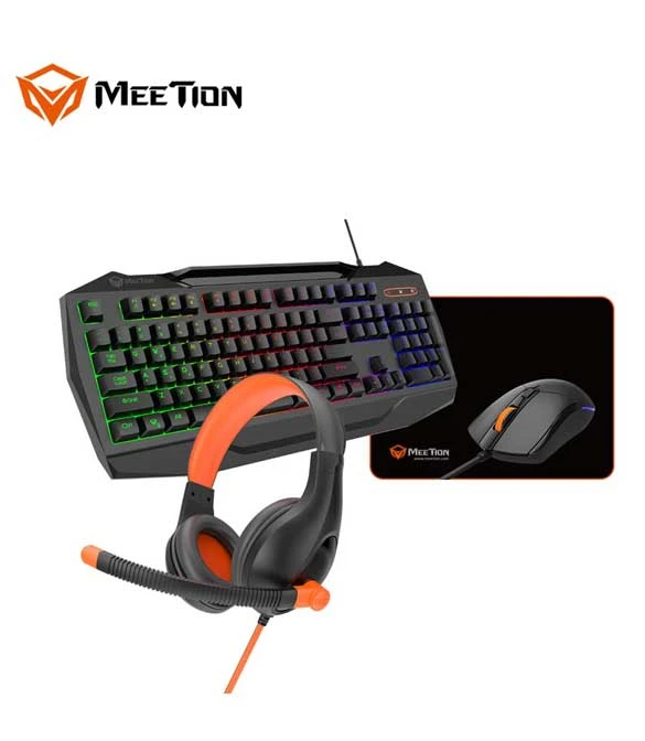 Meetion C490 4in1 RGB Backlight Wired Gaming Kit