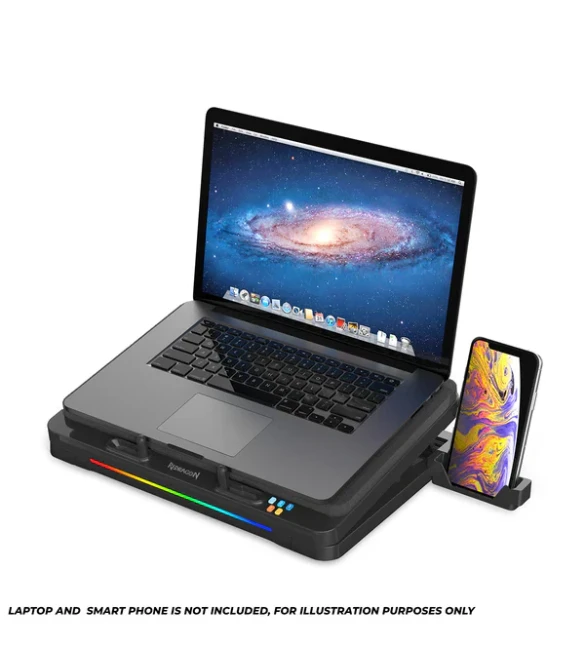 Redragon Windseeker RGB Turbo Fan Laptop Cooler (GCP512)