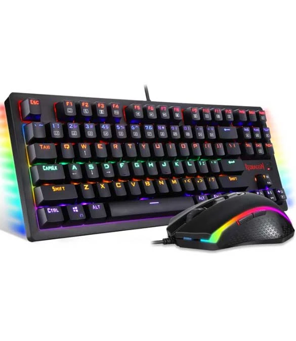 Redragon S113 Gaming Keyboard Mouse Combo Wired Mechanical
