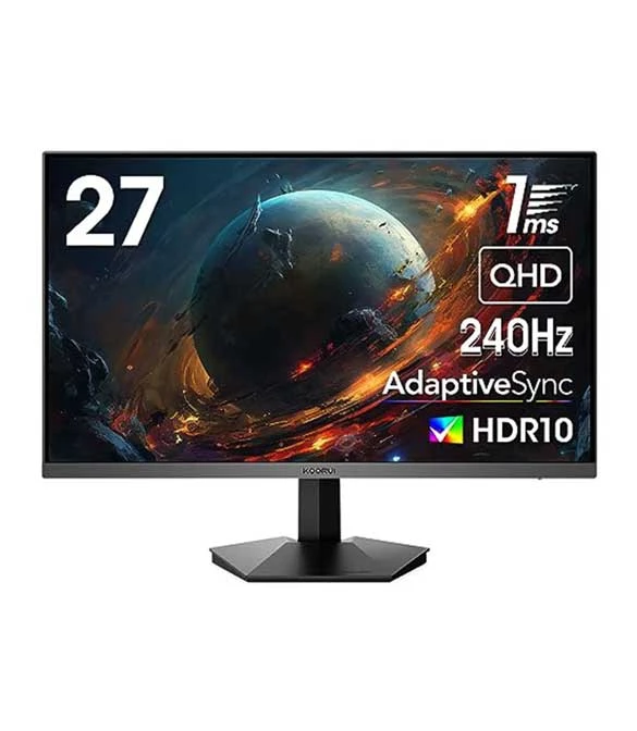 Koorui GN05 27 Inch Qhd 2560 X 1440 PC Computer Monitor 240HZ HDR10