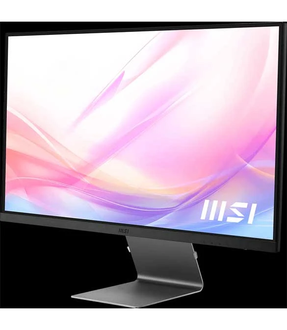 MSI Modern MD271UL, 27" Monitor, 3840 x 2160 (UHD), IPS, 60 Hz, 4ms, HDMI, DP Port, USB C, Tilt, Silver