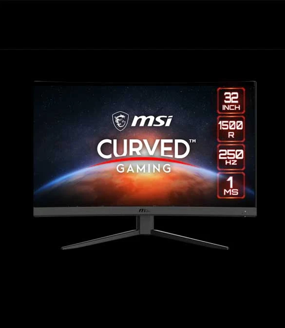 MSI G32C4X, 32" Gaming Monitor, 1920 x 1080 (FHD) Curved Gaming Monitor