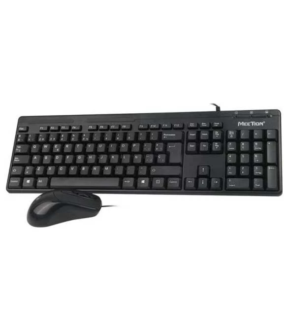 MEETION MT-AT100 Office Wired Mouse and Keyboard Combo