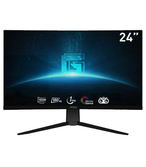 MSI Gaming Monitor g2422c 24” Inch VA 1920 X 1080 (FHD) Curvature 1500R 180HZ Freesync Premium Frameless Design Night Vision