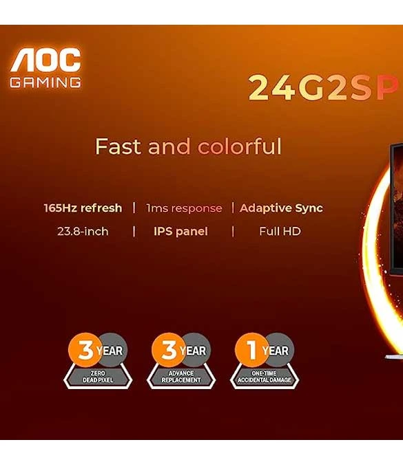 AOC 24G2SP 24" Frameless Gaming Monitor