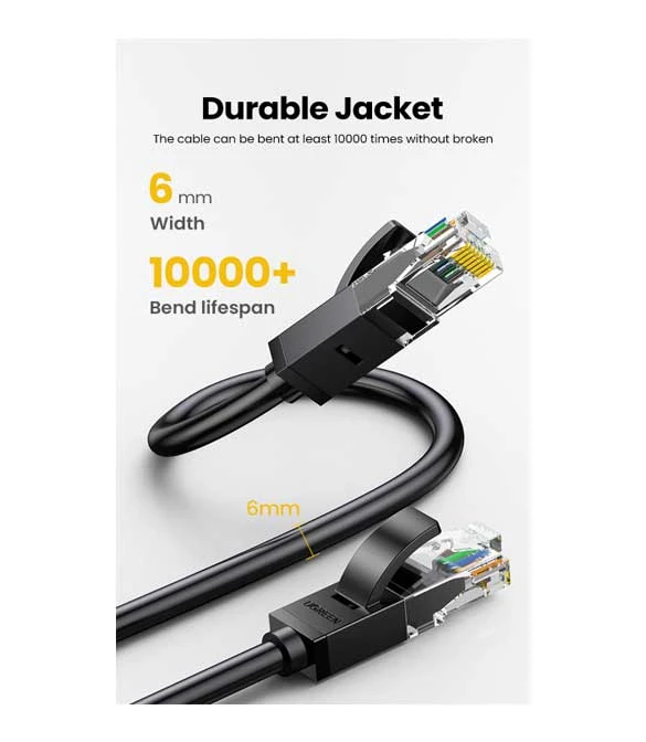 UGREEN NW102 Cat 6 Patch Cord LAN Cable- 10M