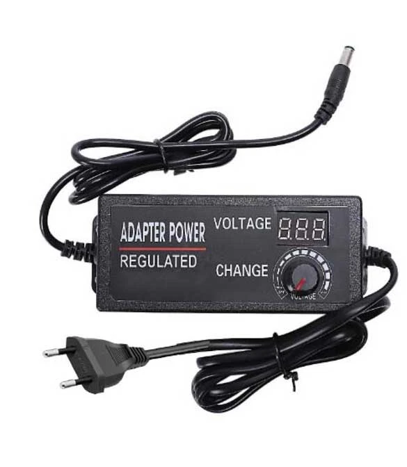 Universal Adjustable BSK-602 24V-3AM 3V AC To DC With Display Screen Voltage Regulated Power Adapter