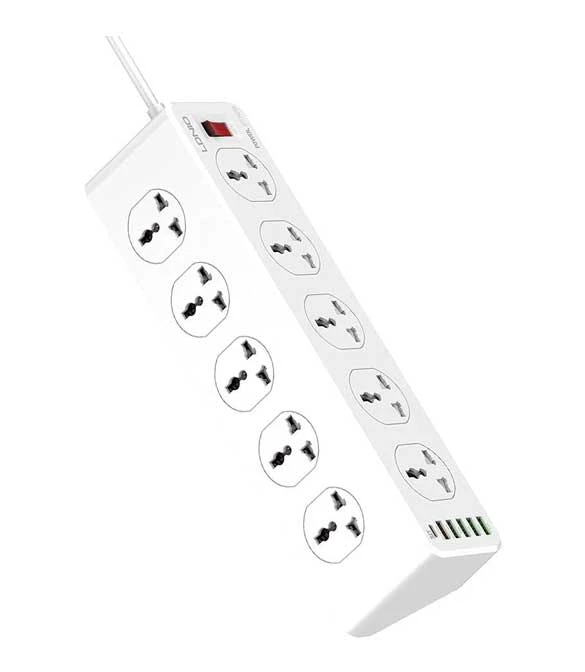 LDNIO SC10610 2500W 10 SOCKETS with 5 USB Ports