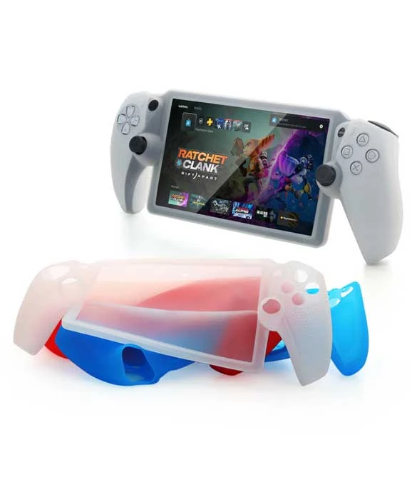 DOBE Red TP5-3586 PS5 Portal Controller Silicon Case