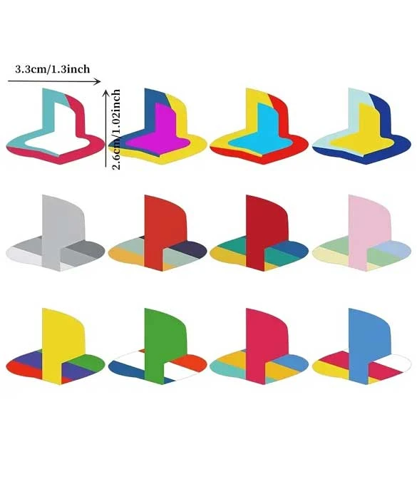 12pcs Power Light Decal For PS5 Console