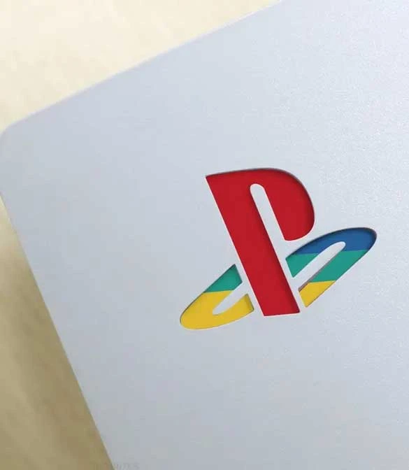 12pcs Power Light Decal For PS5 Console