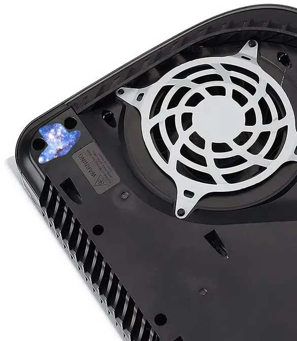 12pcs Power Light Decal For PS5 Console