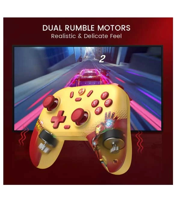 GameSir NOVA Lite Wireless Gaming Controller - Marvel's Iron Man Limited Edition