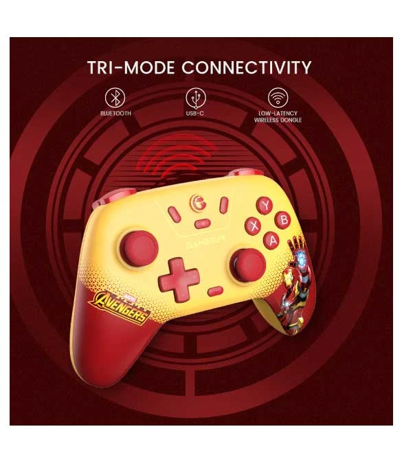 GameSir NOVA Lite Wireless Gaming Controller - Marvel's Iron Man Limited Edition