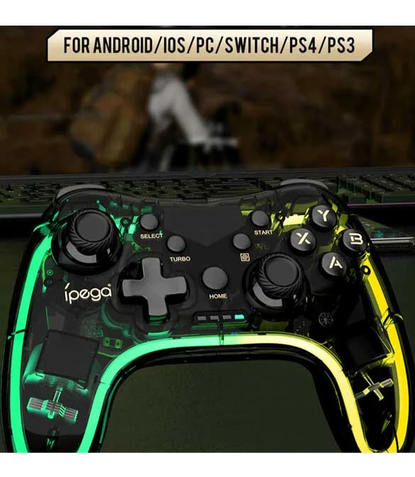 iPega-9228 Wireless Controller With Colorful Lighting