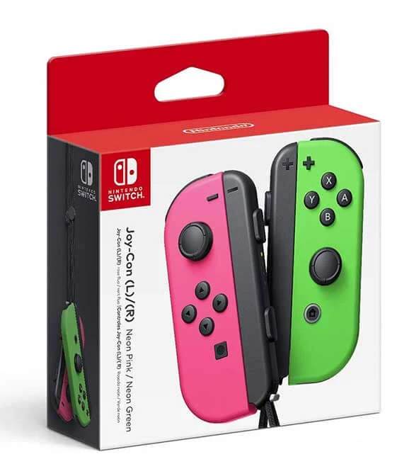 Nintendo Joy-Con (L/R) - Neon Pink / Neon Green